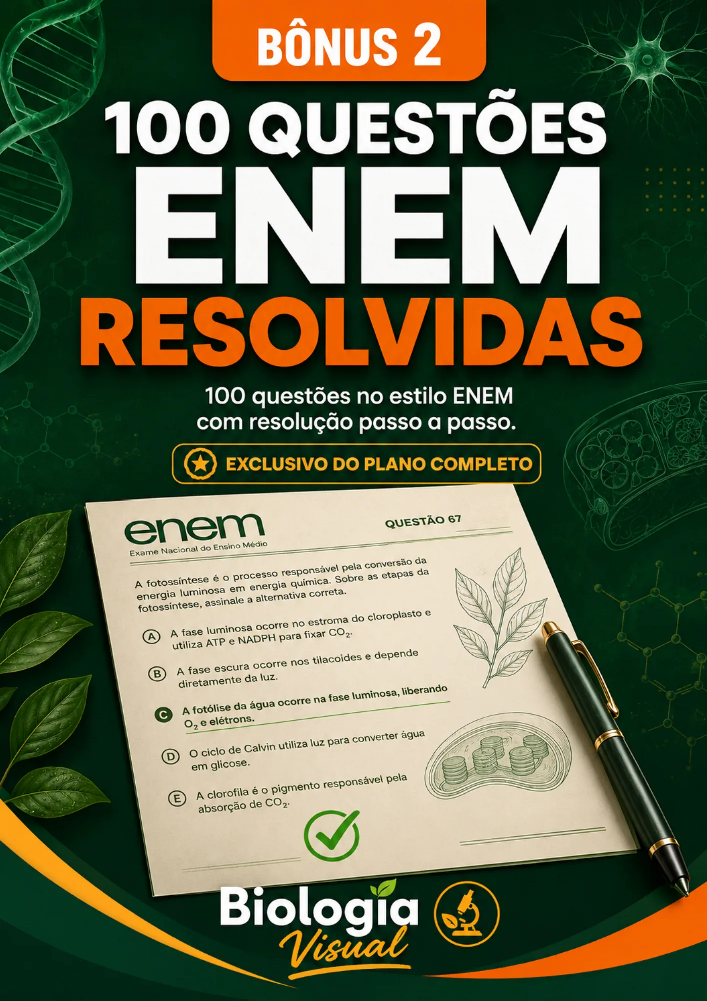 Bônus 2 — 100 Questões ENEM Resolvidas